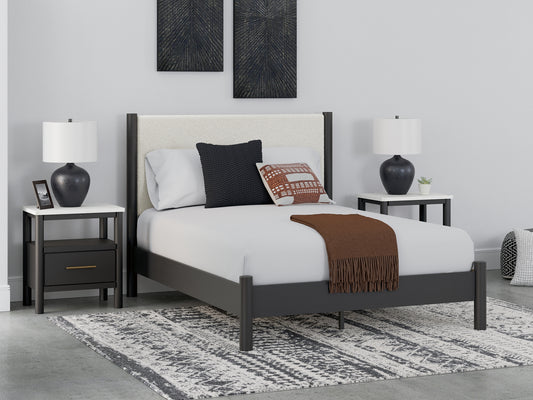 Ashley Express - Cadmori  Upholstered Panel Bed