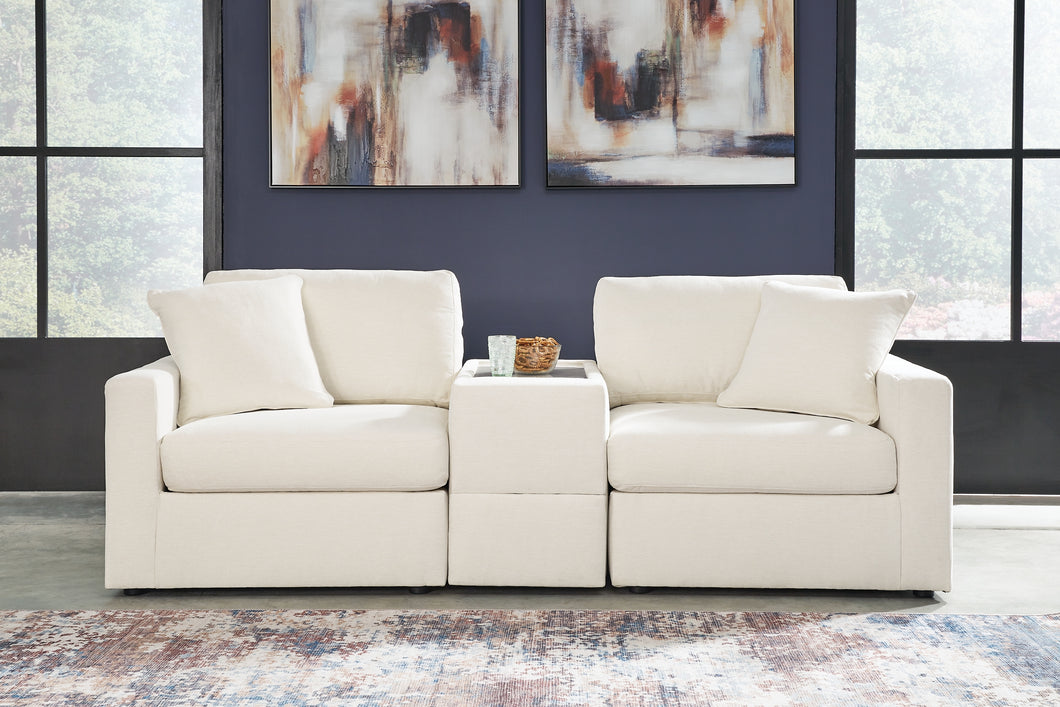 Modmax 3-Piece Sectional with Storage Console