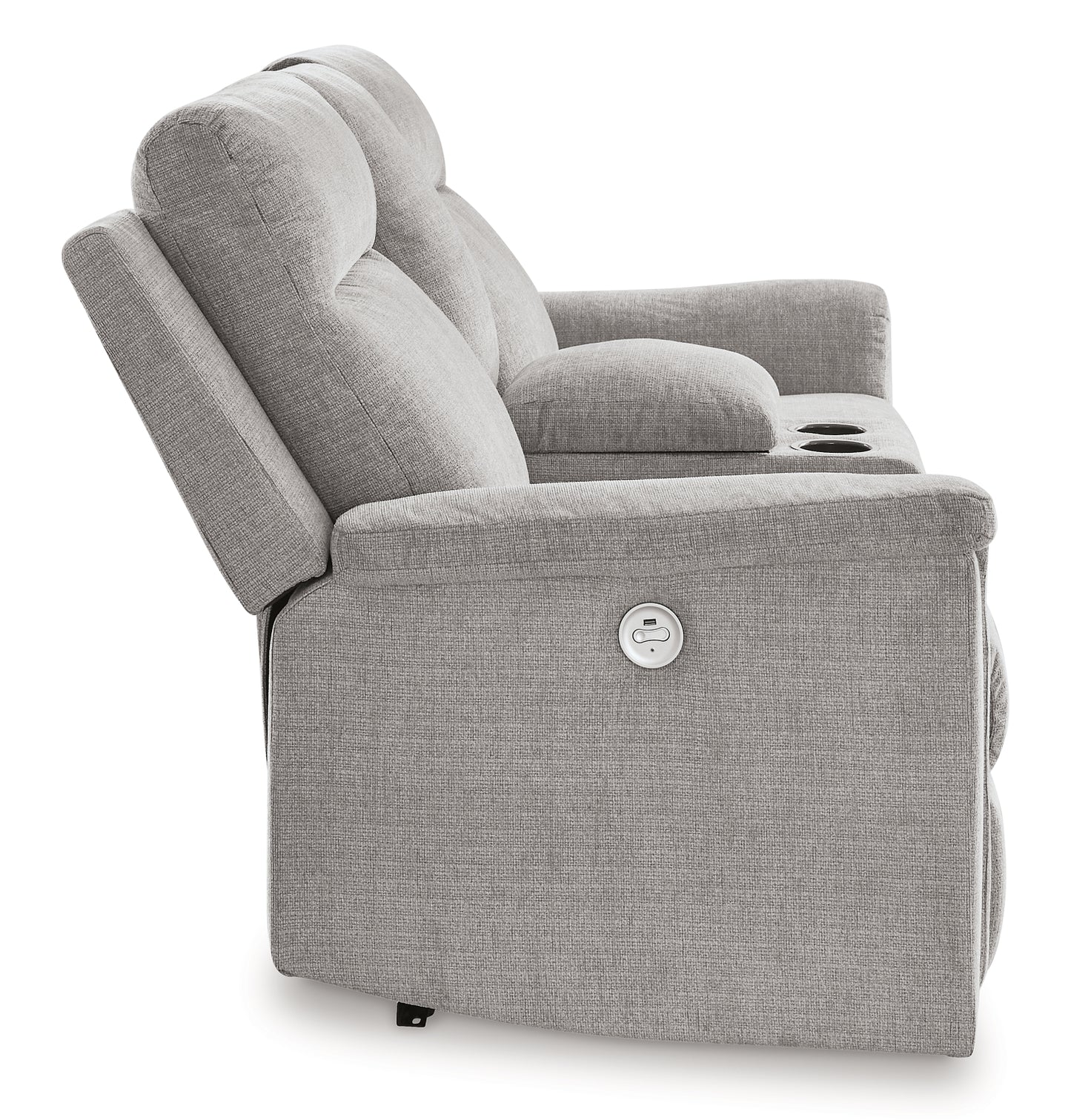 Barnsana DBL REC PWR Loveseat w/Console