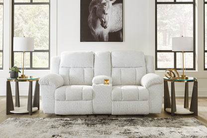 Frohn DBL Rec Loveseat w/Console