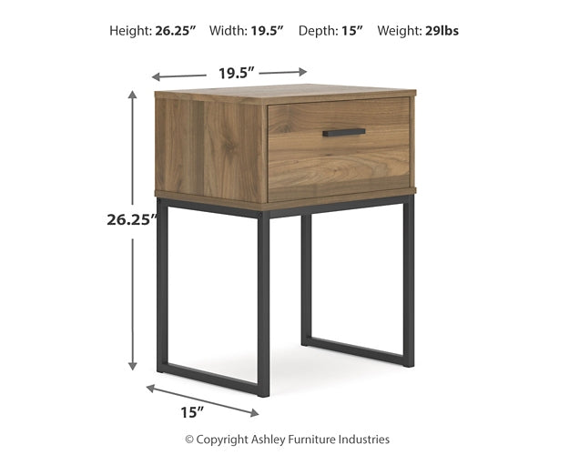 Ashley Express - Deanlow Twin Panel Headboard with Dresser and Nightstand