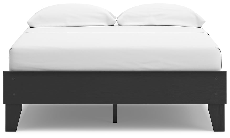 Ashley Express - Socalle Full Platform Bed with Dresser and Chest