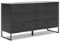 Ashley Express - Socalle Full Platform Bed with Dresser