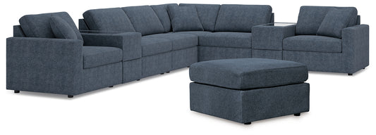 Modmax 8-Piece Sectional with Ottoman