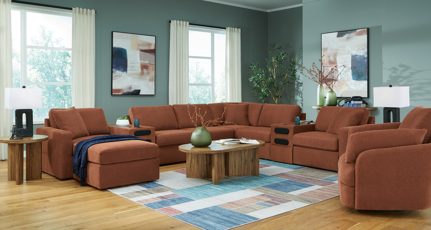 Modmax 8-Piece Sectional with Ottoman