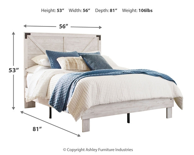 Ashley Express - Shawburn Full Platform Bed with Dresser