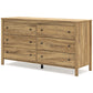 Ashley Express - Bermacy Full Platform Bed with Dresser, Chest and 2 Nightstands