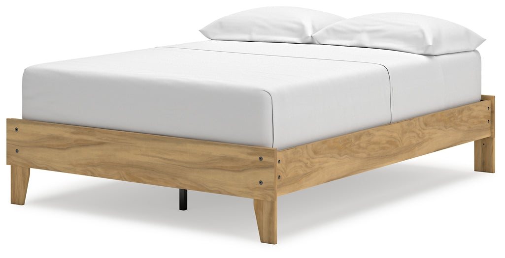 Ashley Express - Bermacy Full Platform Bed with Dresser