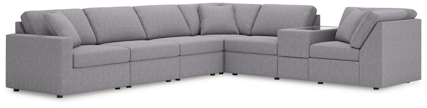 Modmax 7-Piece Sectional with Storage Console