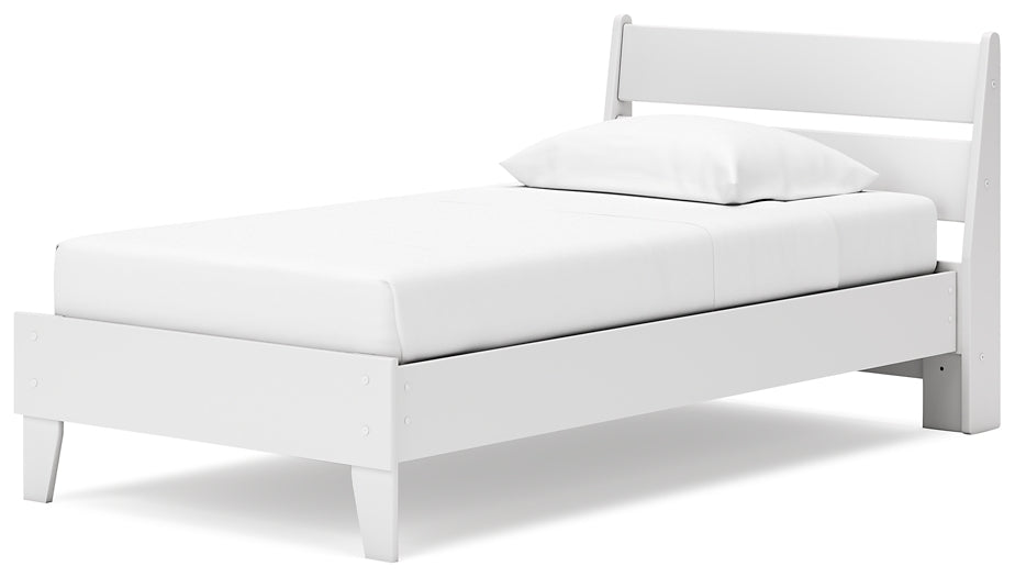 Ashley Express - Socalle Twin Panel Platform Bed with Dresser