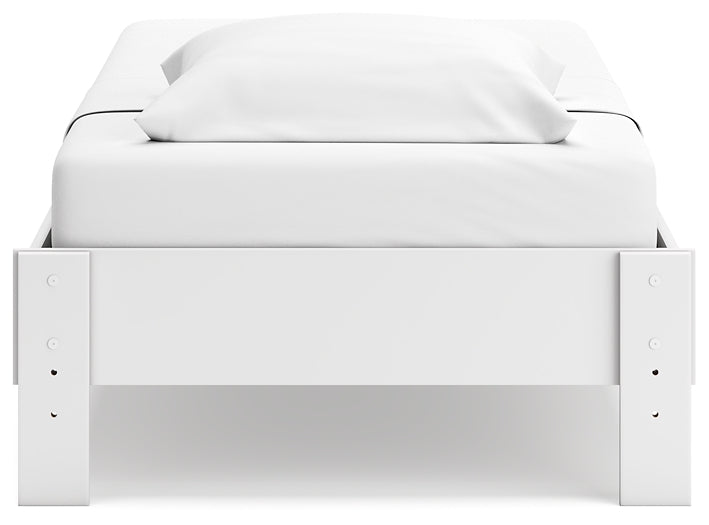 Ashley Express - Socalle Twin Platform Bed with Nightstand