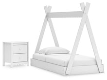 Load image into Gallery viewer, Ashley Express - Hallityn Twin Tent Bed with Nightstand
