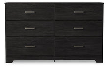 Load image into Gallery viewer, Belachime Full Panel Bed with Dresser and 2 Nightstands
