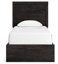 Load image into Gallery viewer, Belachime Twin Panel Bed with Dresser and 2 Nightstands
