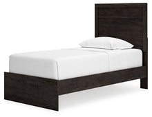 Load image into Gallery viewer, Belachime Twin Panel Bed with Dresser and 2 Nightstands
