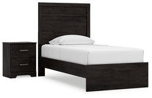 Load image into Gallery viewer, Ashley Express - Belachime Twin Panel Bed with Nightstand
