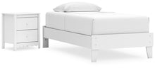 Load image into Gallery viewer, Ashley Express - Hallityn Twin Platform Bed with Nightstand
