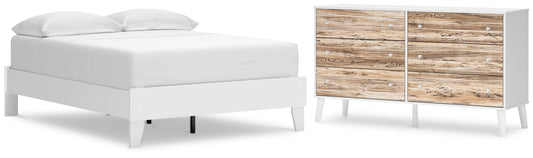 Ashley Express - Piperton Full Platform Bed with Dresser