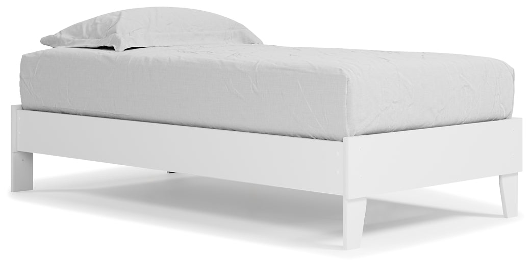 Ashley Express - Piperton Twin Platform Bed with Dresser and 2 Nightstands