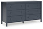 Ashley Express - Simmenfort Full Platform Bed with Dresser, Chest and 2 Nightstands