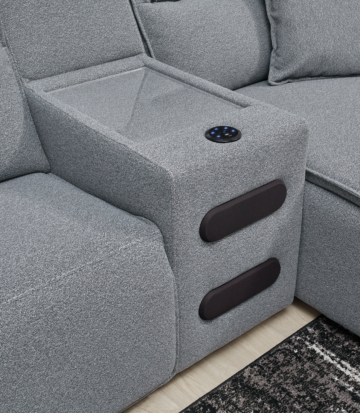Modmax 7-Piece Power Reclining Sectional with Chaise