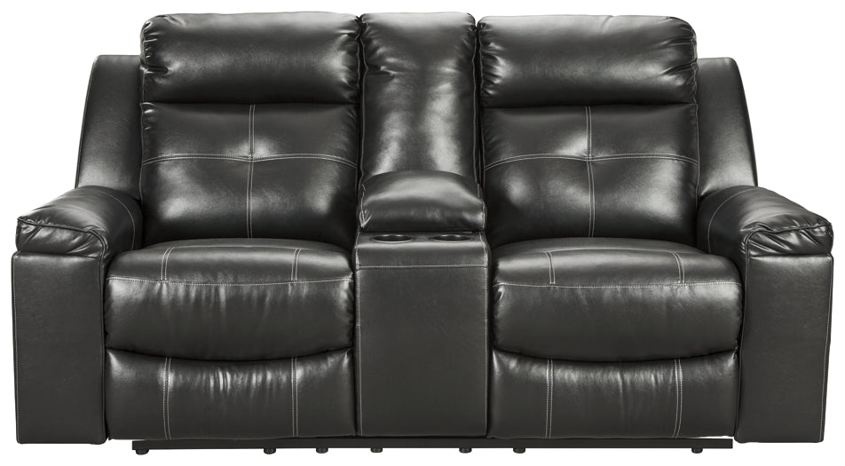 Kempten DBL Rec Loveseat w/Console