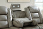 The Man-Den PWR REC Sofa with ADJ Headrest