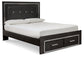 Kaydell  Panel Bed With Storage