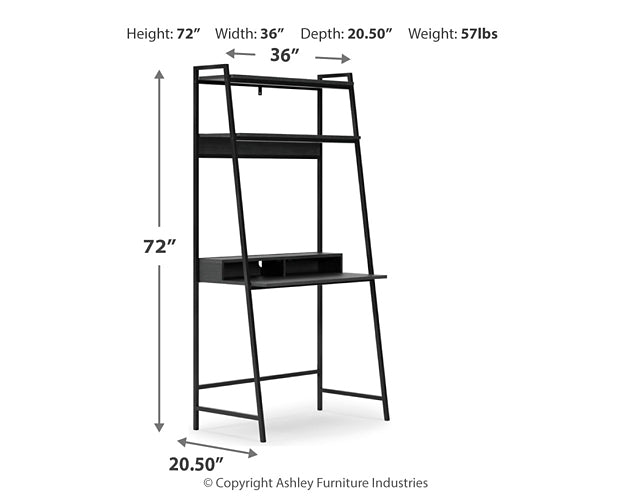 Ashley Express - Yarlow Home Office Desk and Shelf