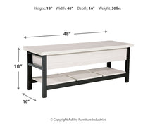 Load image into Gallery viewer, Ashley Express - Rhyson Storage Bench
