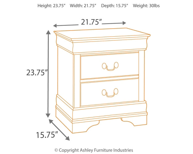 Ashley Express - Alisdair King Sleigh Bed with 2 Nightstands