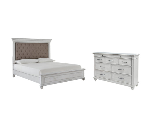 Kanwyn Queen Panel Bed with Dresser