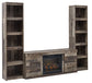 Ashley Express - Derekson 3-Piece Entertainment Center with Electric Fireplace