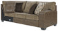 Abalone 3-Piece Sectional with Ottoman