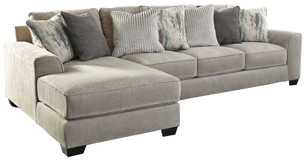 Ardsley 2-Piece Sectional with Ottoman