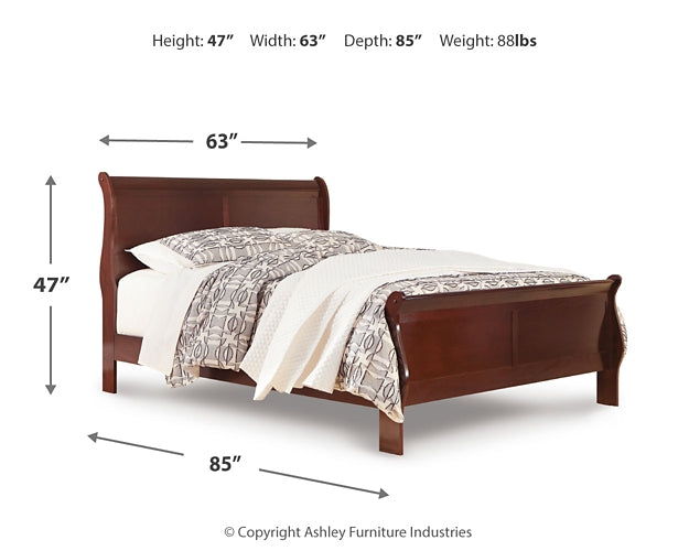 Ashley Express - Alisdair Queen Sleigh Bed with Mattress