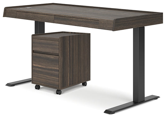 Ashley Express - Zendex Home Office Desk and Storage