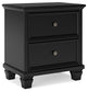 Ashley Express - Lanolee Two Drawer Night Stand