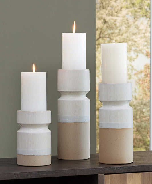 Ashley Express - Hurston Candle Holder Set (3/CN)