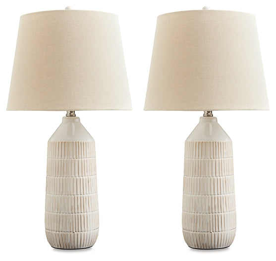 Ashley Express - Willport Ceramic Table Lamp (2/CN)