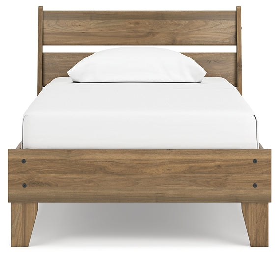 Ashley Express - Deanlow  Platform Panel Bed