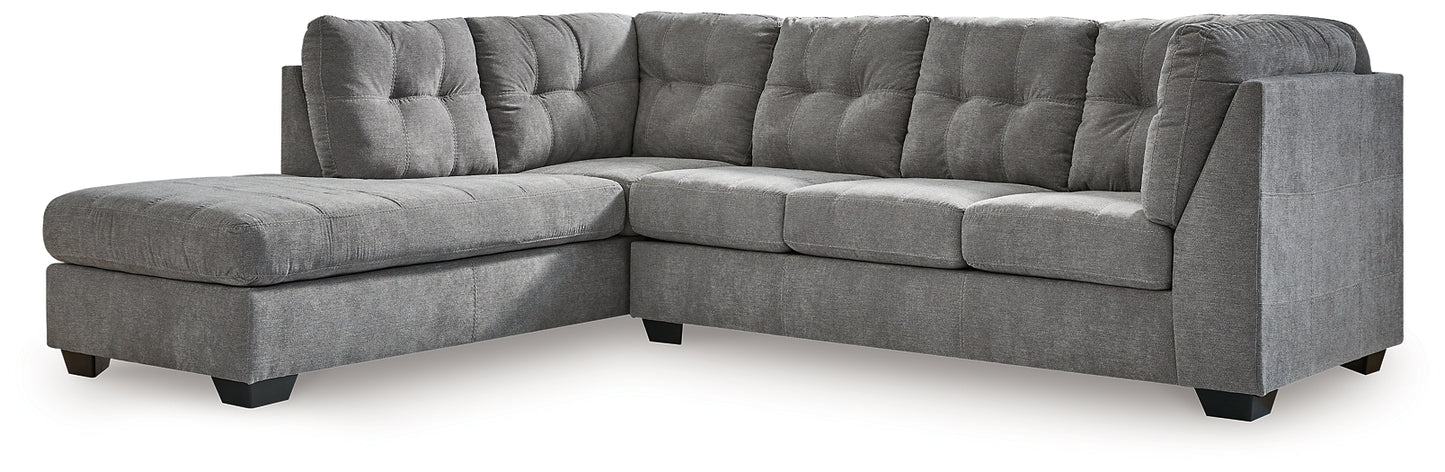 Marleton 2-Piece Sectional with Ottoman