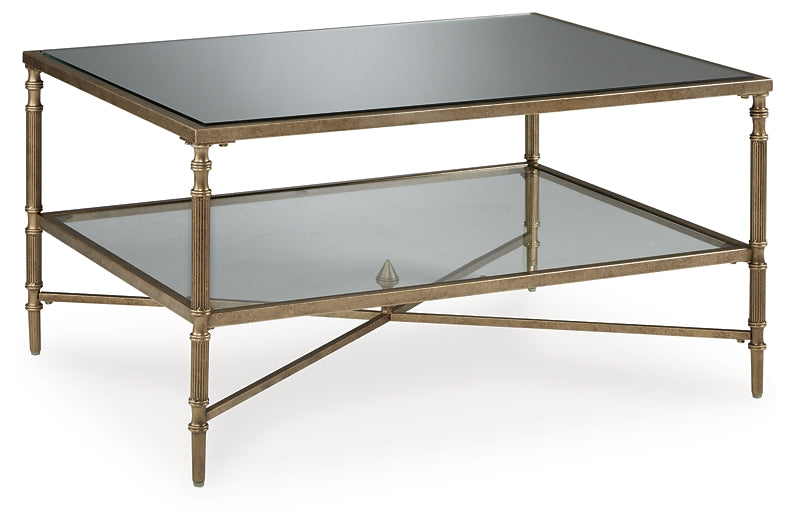 Ashley Express - Cloverty Rectangular Cocktail Table